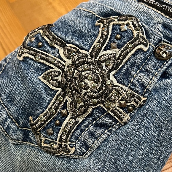 Miss Me Boot Cut Jeans - Picture 5 of 10